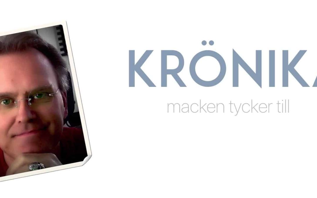 Det finns stunder då jag älskar Apple och Mac