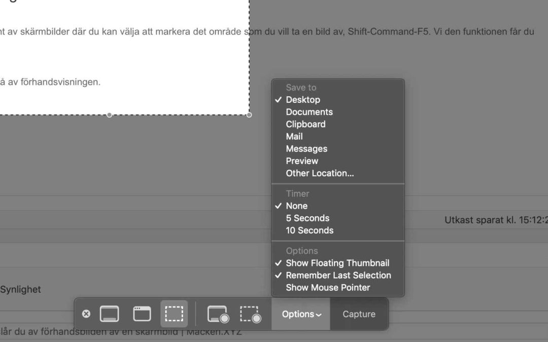 Så slipper du förhandsvisningen av dina skärmbilder
