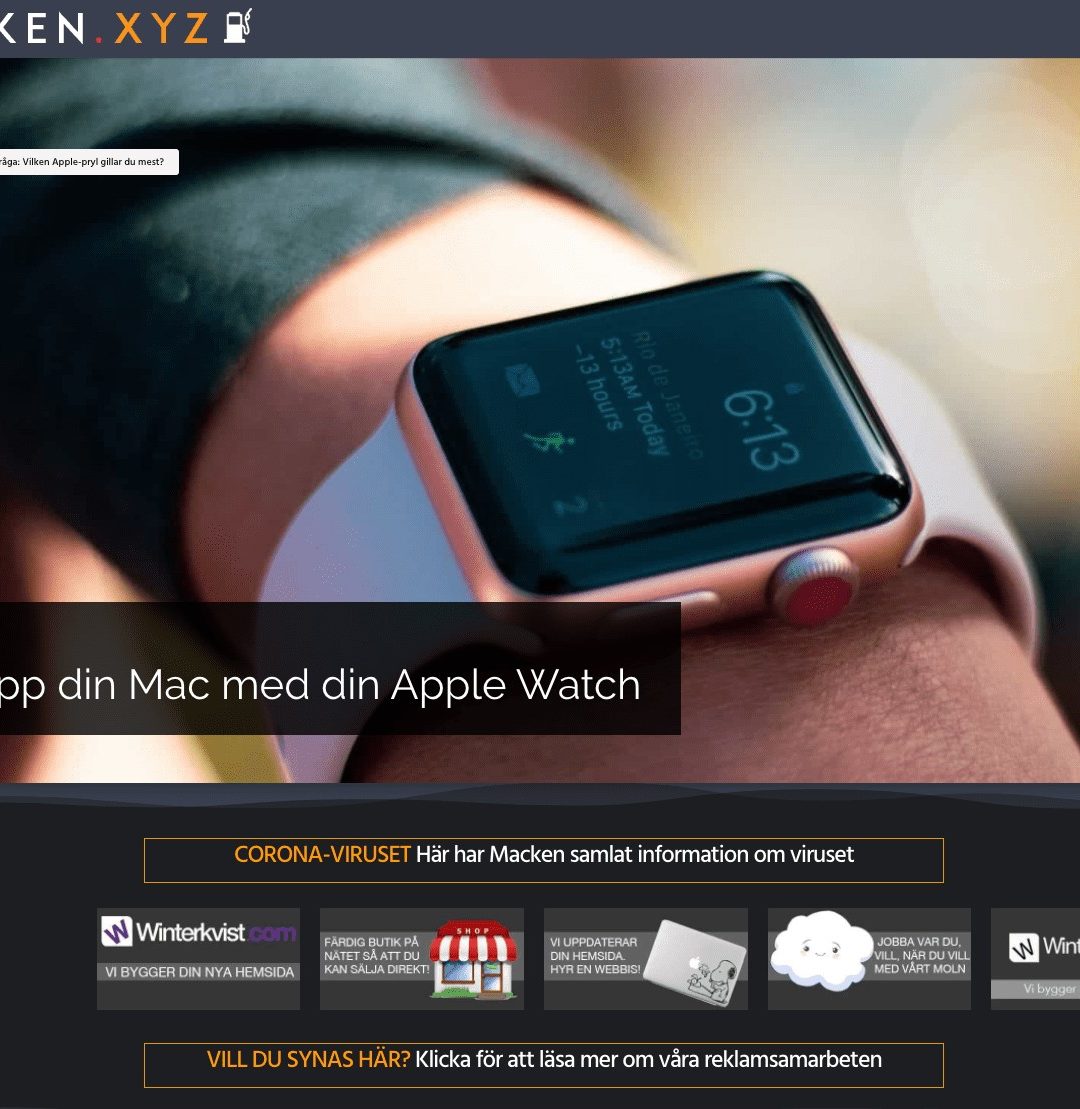 Nu kan du chatta med Macken