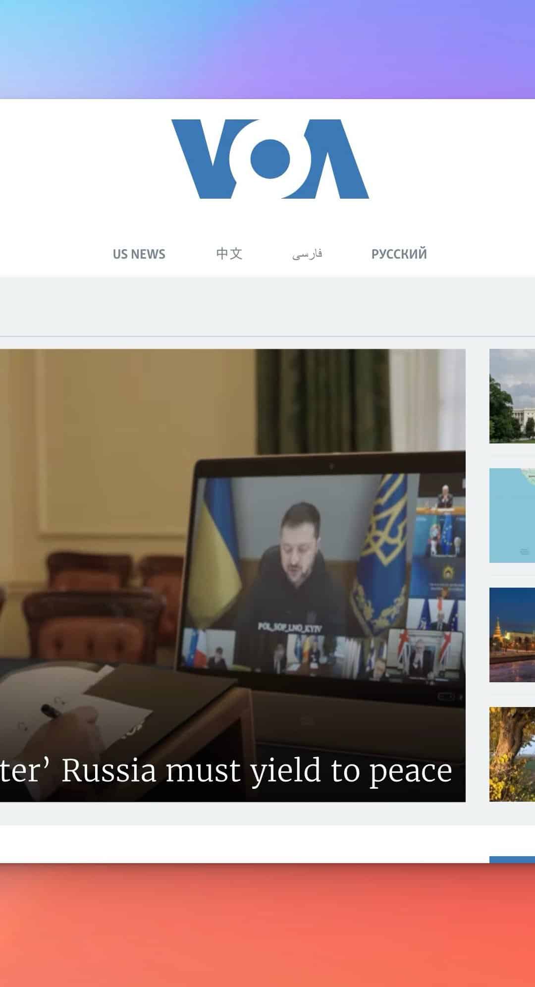 Trump tystar Voice of America medan ryska och kinesiska propagandister jublar