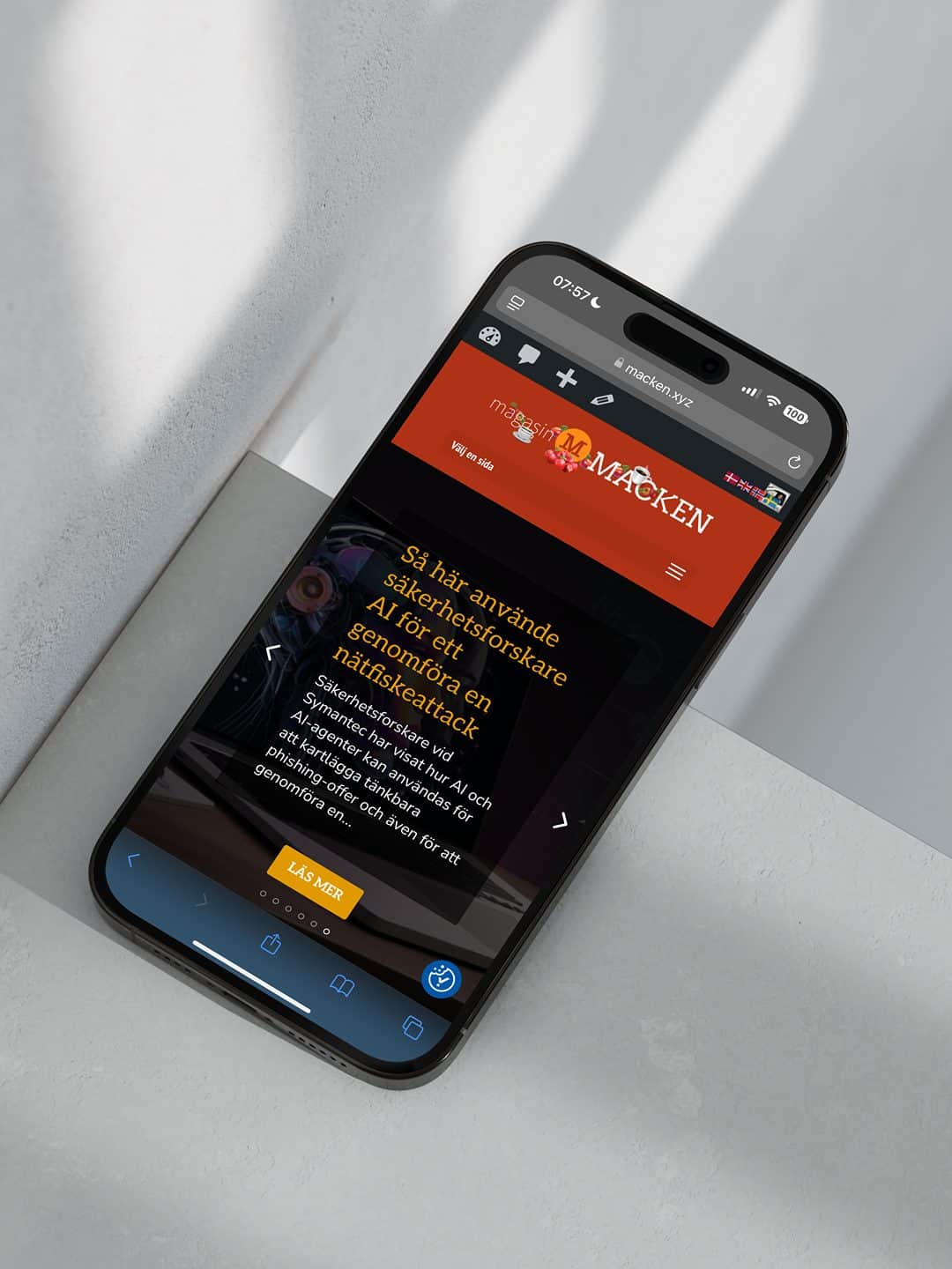 Välkommen till Magasin Macken 3.0