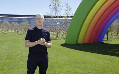Hur lång tid tar det att gå runt Apples huvudkontor i Cupertino?