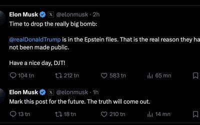 Det alla väntat på – Trump och Musk i frontalkrock