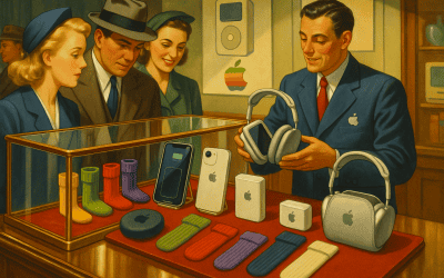 De mest udda Apple‑tillbehören genom tiderna – från iPod‑strumpor till AirPods‑handväskor