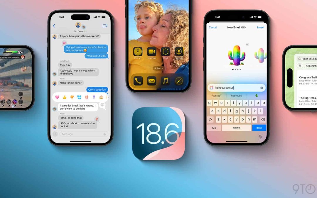 iOS 18.6 now available for iPhone, here’s what’s new – 9to5Mac
