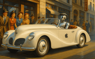 Hemligheten bakom Apples nya robotsatsning – född ur bilfiaskot