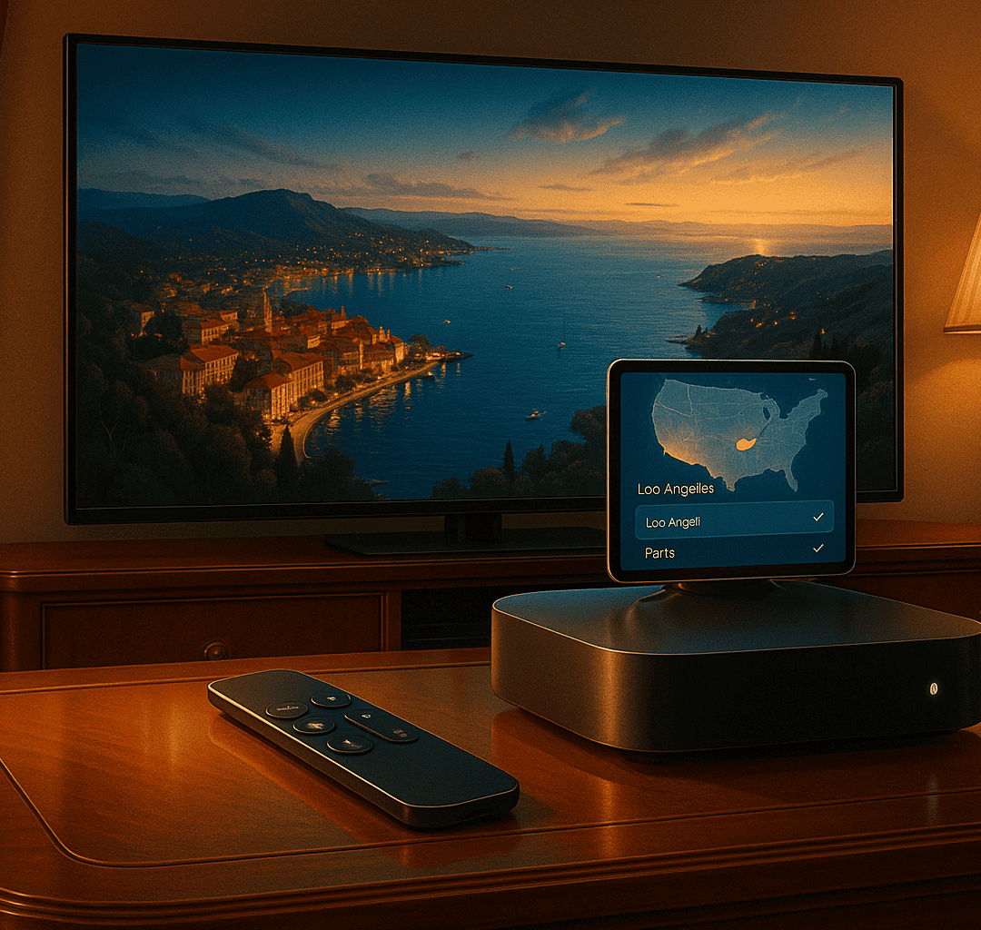 tvOS 26 låter dig skapa egna flygbilder som skärmsläckare på Apple TV