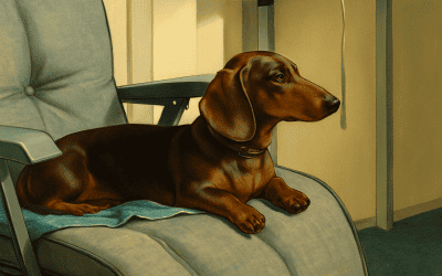 Puck: Nu är valptiden över – han är nu en ung tax