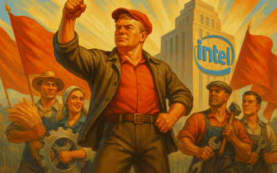 Trumpadministrationen planerar tio procents ägarandel i Intel