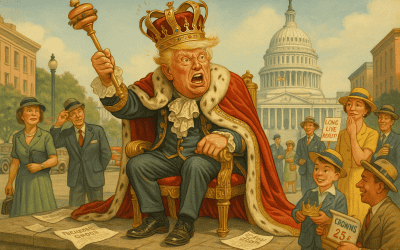 Trump tar över Washington med lögner om ökad brottslighet och en stad utom kontroll