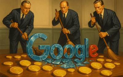 Google anklagas för att stjäla innehåll till AI Overviews