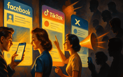 Sociala medier förstärker åsikter och skapar ekokammare