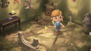 Kärleksfulla Zelda-figur i en magisk skog, viktorianska trädgårdsdetaljer och fantasy-inspirerade föremål skapar en förtrollande atmosfär i Magasin MACKEN.