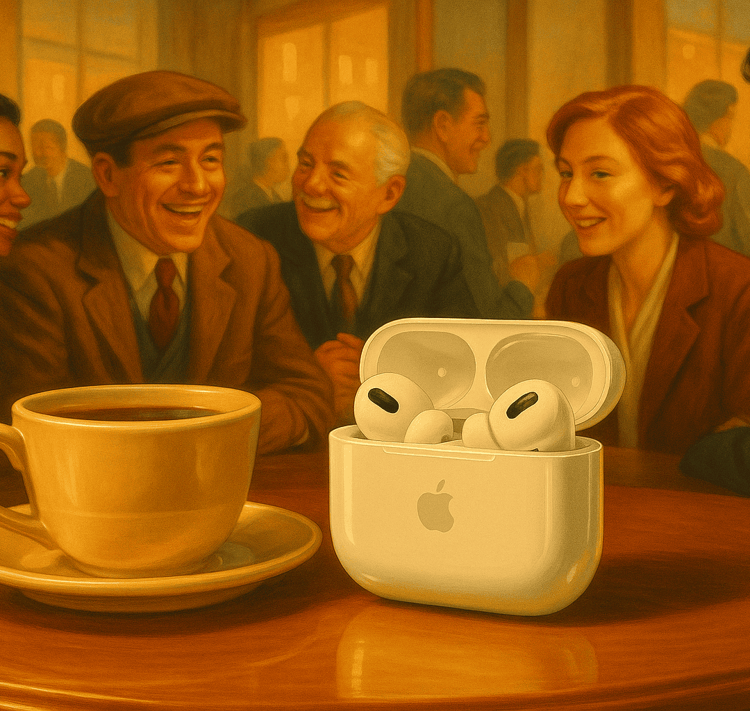 Tröttnat på att tappa platsen i poddar? AirPods löser det åt dig