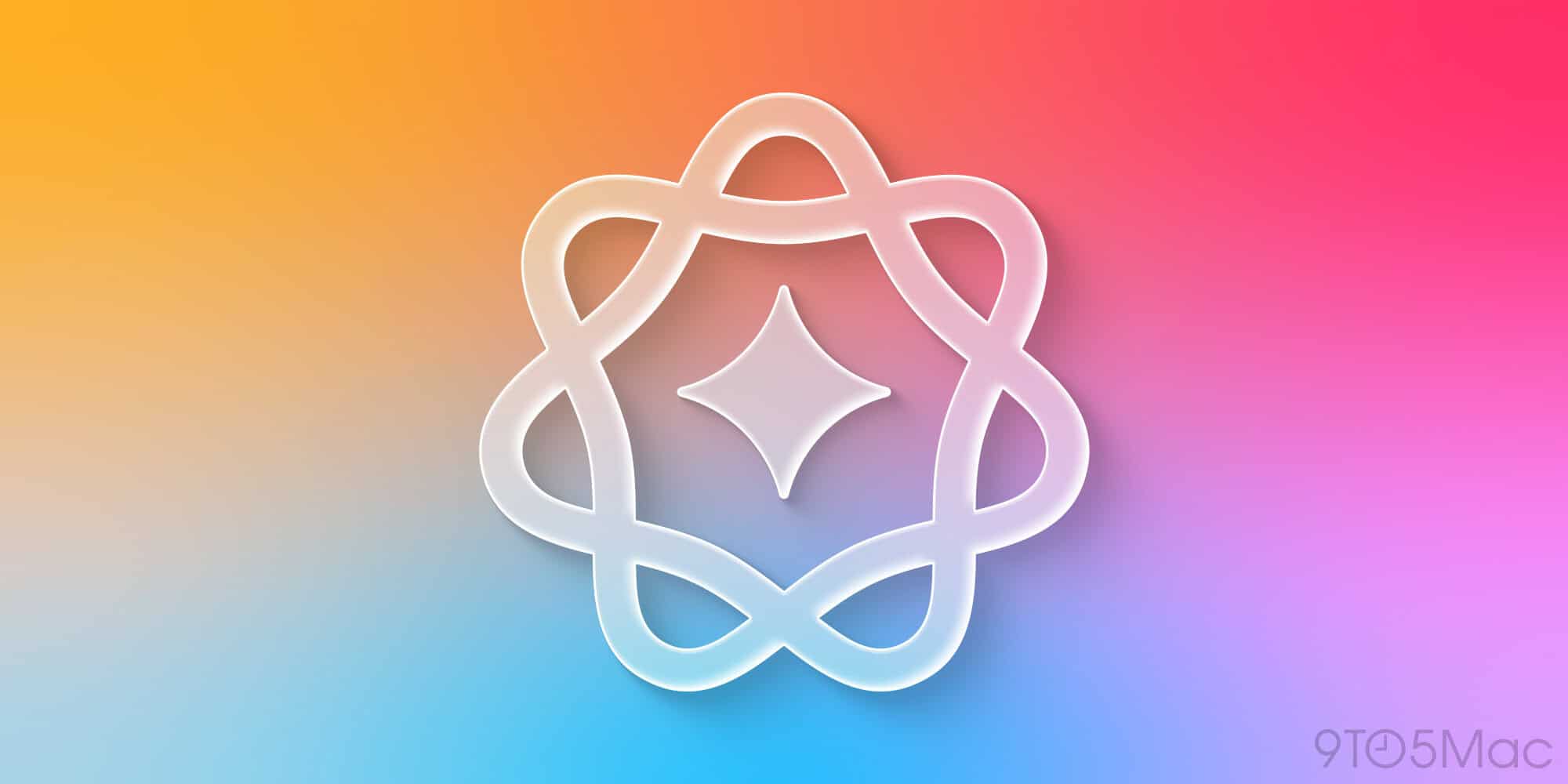 Stämningsfull neonlogotyp på färgglad bakgrund, representerar Macken, en modern butik med fokus på design och stil, perfekt för SEO-optimala bilder av varumärket.