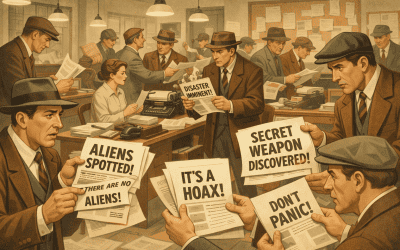 Missa inte Magasin Mackens AI-granskning av desinformationen i sociala medier