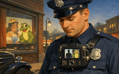 Pixlar före förnuft: När polisens nya teknik trodde Disneyfilm var verklighet