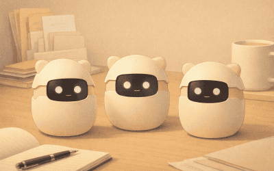 Tamagotchi är tillbaka: Nu som charmiga, äggformade robotar med AI