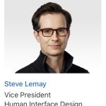 Ett professionellt porträtt av Steve Lemay, Vice President inom Human Interface Design, som representerar innovation och expertis inom användargränssnitt och design.
