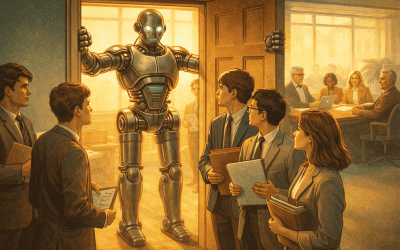 AI raderar instegsjobben – erfarna medarbetare sitter säkert