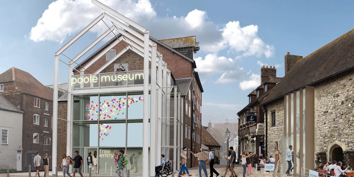 Artist's render of the proposed Poole Museum
