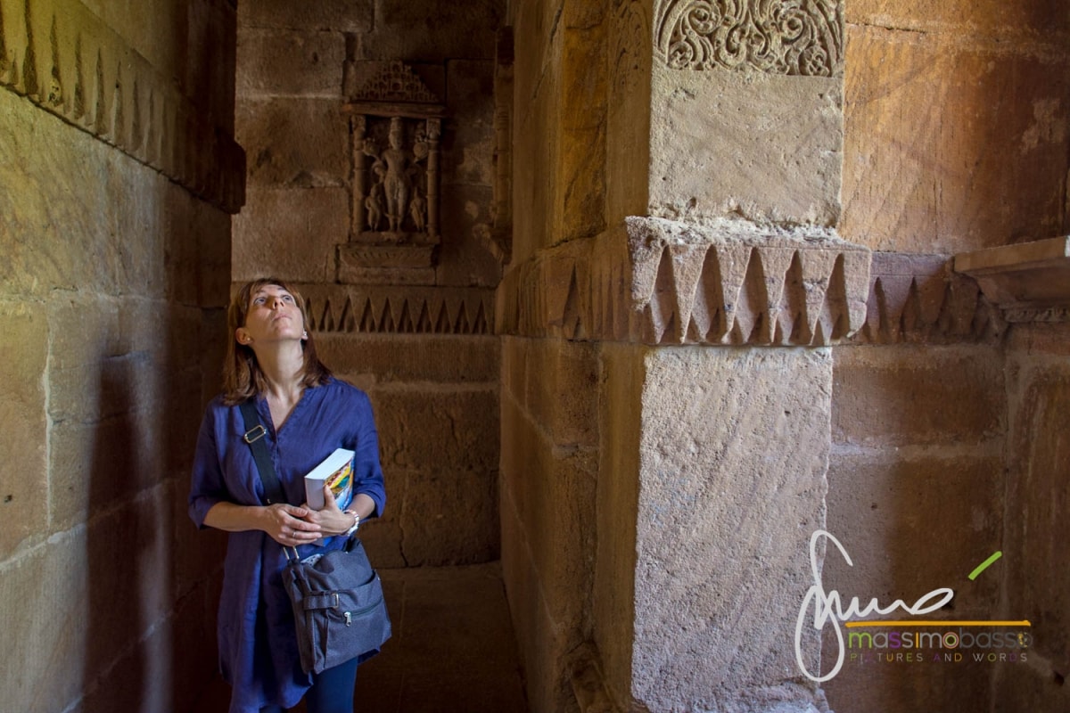Interno del Tempio di Surya a Modhera