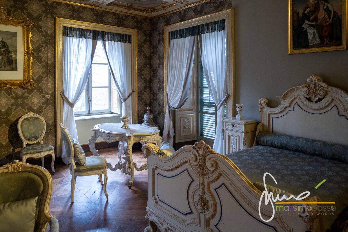 Camera da letto della Bela Rosin al secolo Rosa Vercellana