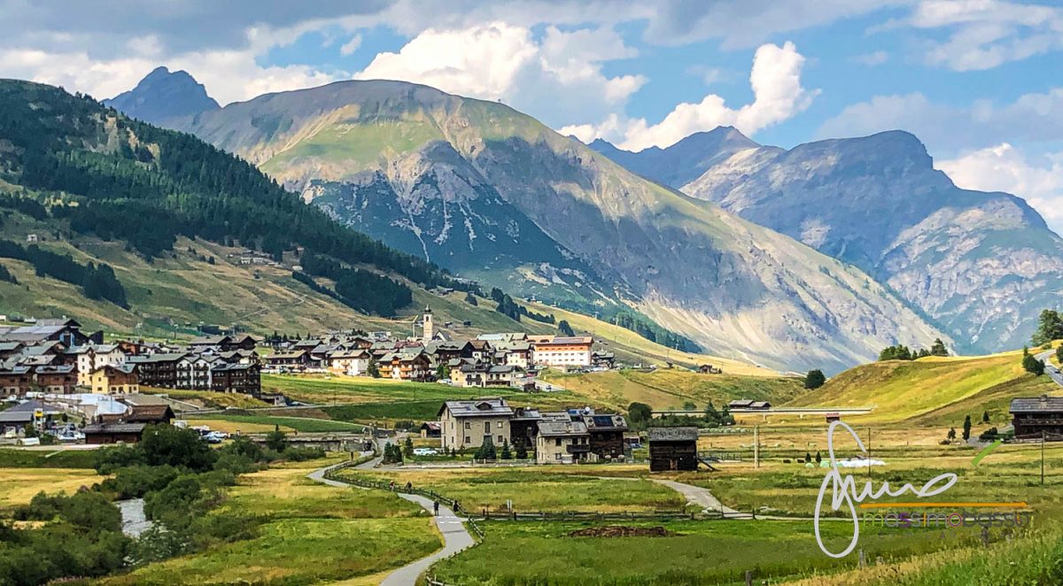 Veduta del paese di Livigno