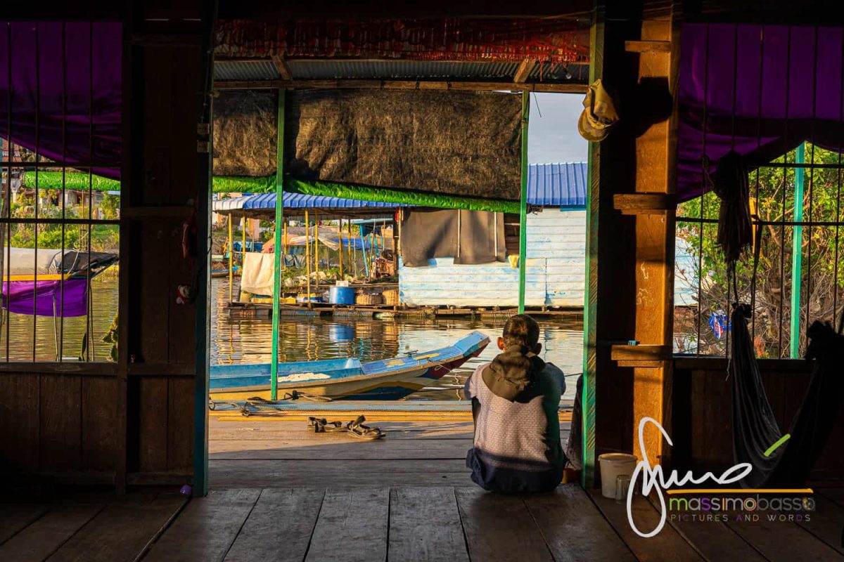 Clima della Cambogia - i villaggi galleggianti