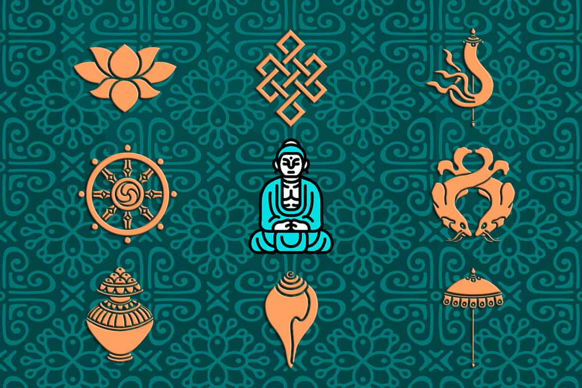 Astamangala, gli otto simboli buddisti di buon auspicio
