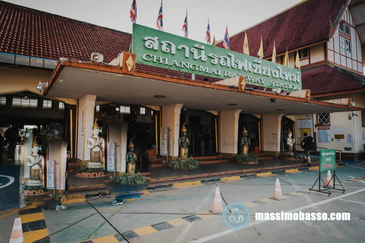 Viaggio in treno da Bangkok a Chiang Mai