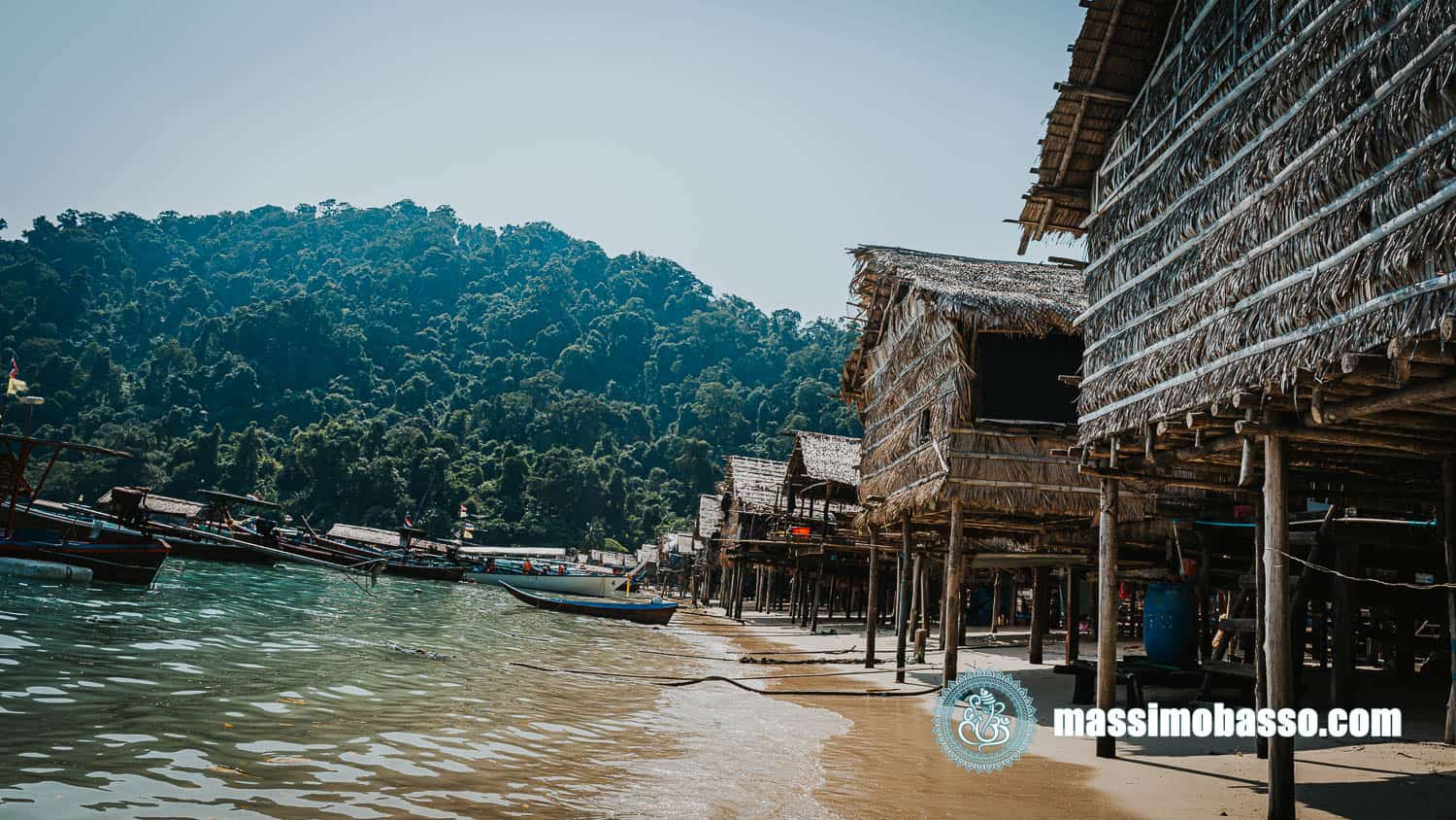 Parco Nazionale Isole Surin Koh Surin - il villaggio Moken