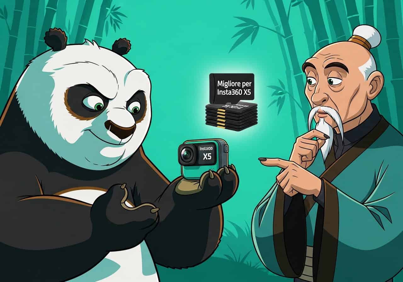 miglior scheda Micro SD per insta360 x5