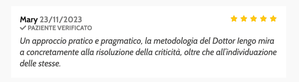 maurizio iengo recensioni