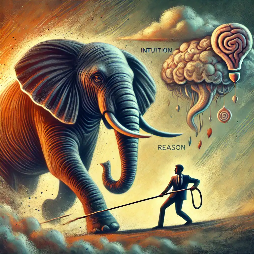 elefante e portatore