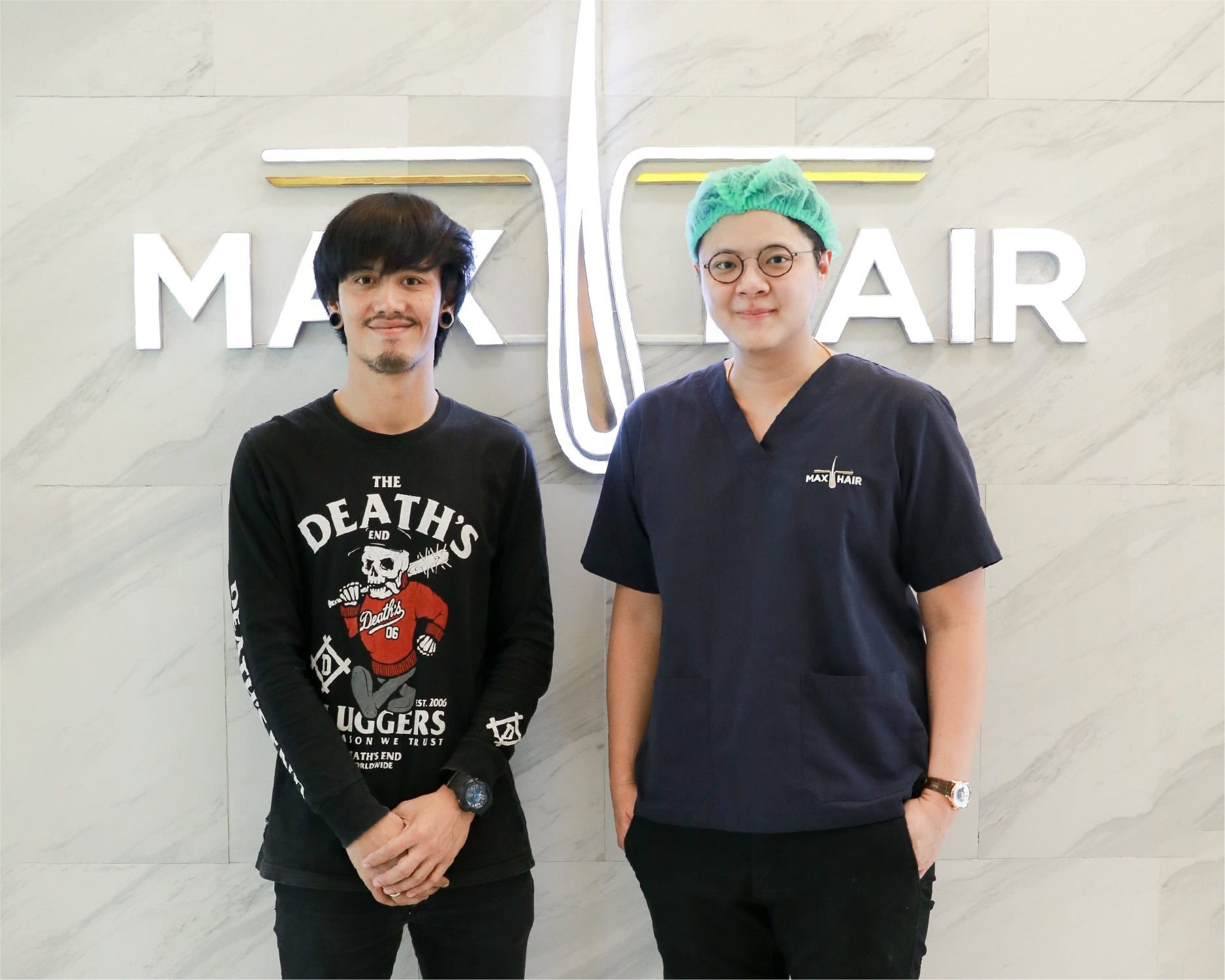 คุณอาร์ท (นักร้องนำ วง ทีที) มั่นใจการปลูกผมที่ Max Hair Thailand