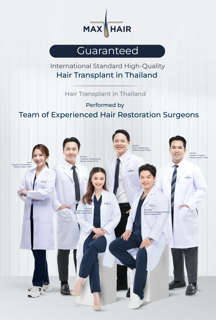 max hair clinic bangkok hair transplant destination