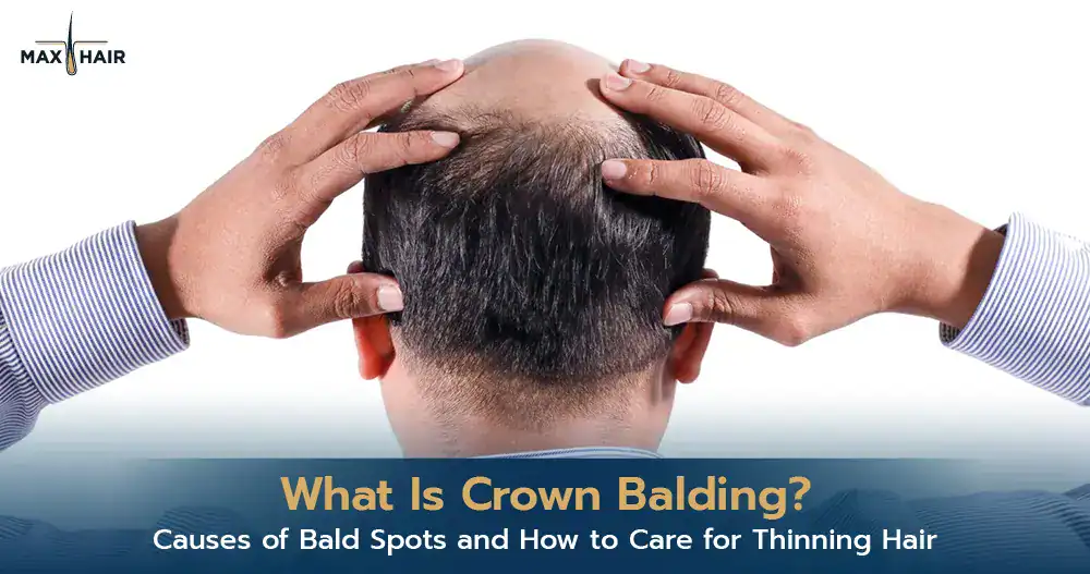 Crown balding