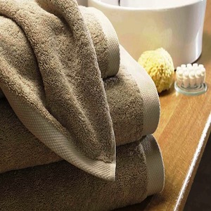 Pima Cotton Towels - Caramel