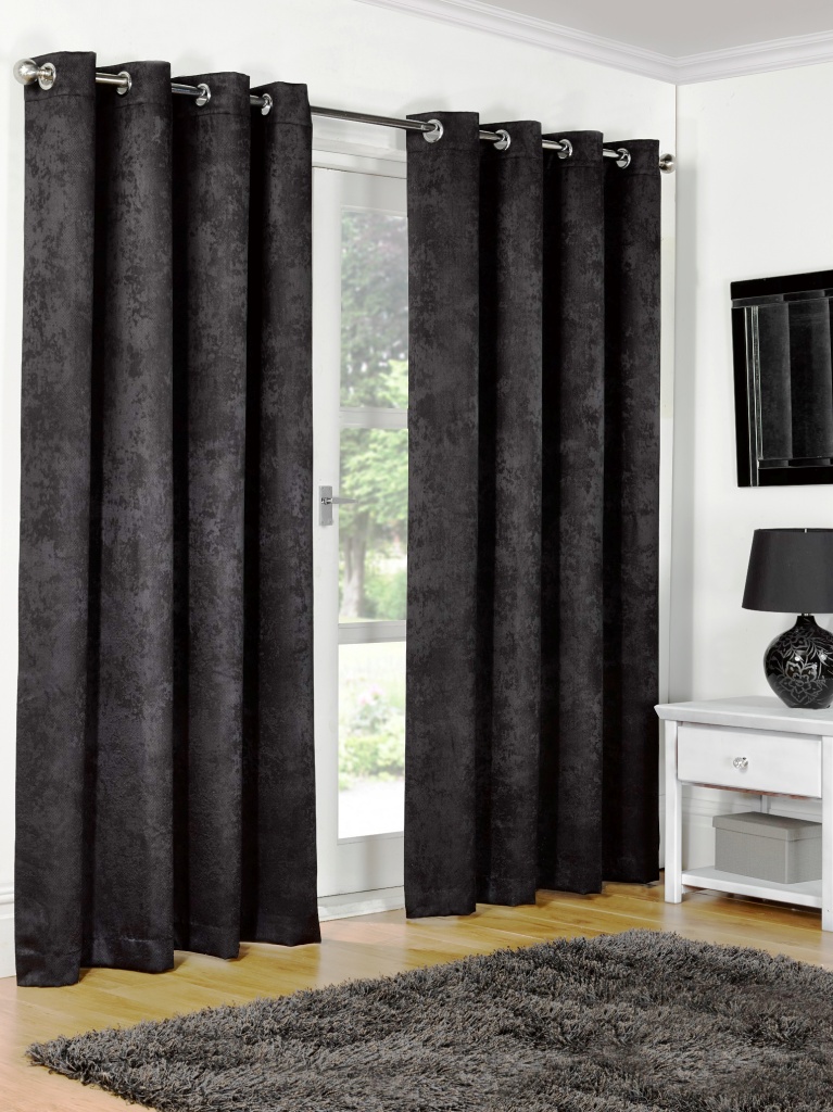 Blackout Curtains - Black