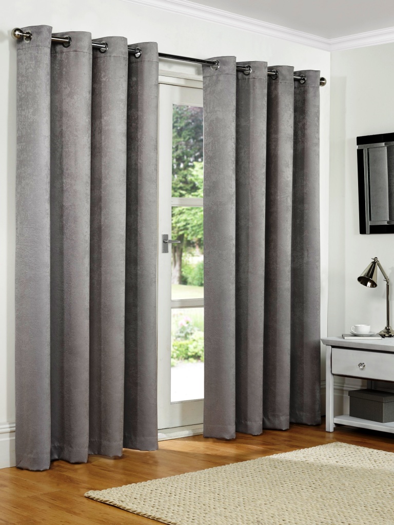 Blackout Curtains - Silver
