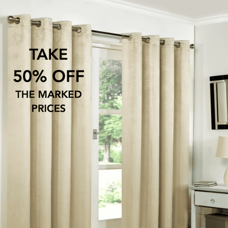 Blackout Curtains - Natural (not cream)