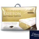 Luxury Mattress Topper : 3" depth with pure cotton casing