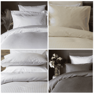 Egyptian Cotton Bed Linen - 540tc Duvet Cover Set - Image 3