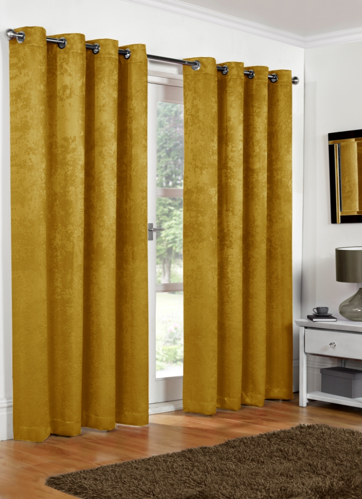 Blackout Curtains - Ochre
