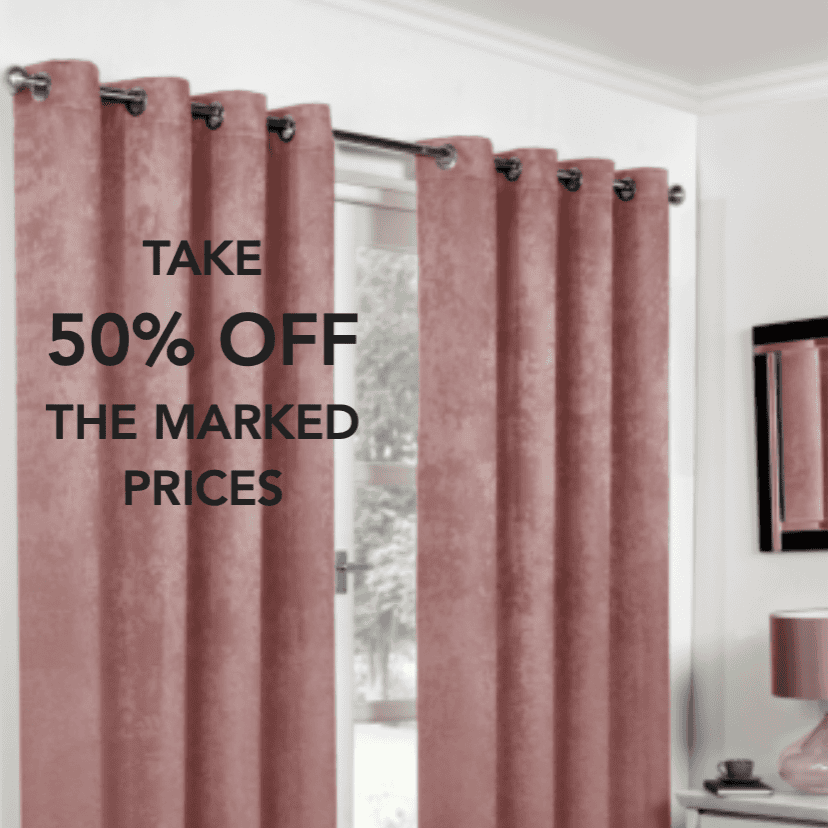 Blackout Curtains - Blush
