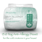 15.0 tog Anti-Allergy Duvet & Pillow Pair
