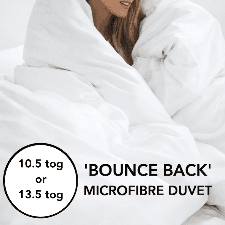 Bounce Back Microfibre Duvet & Pillow Pair