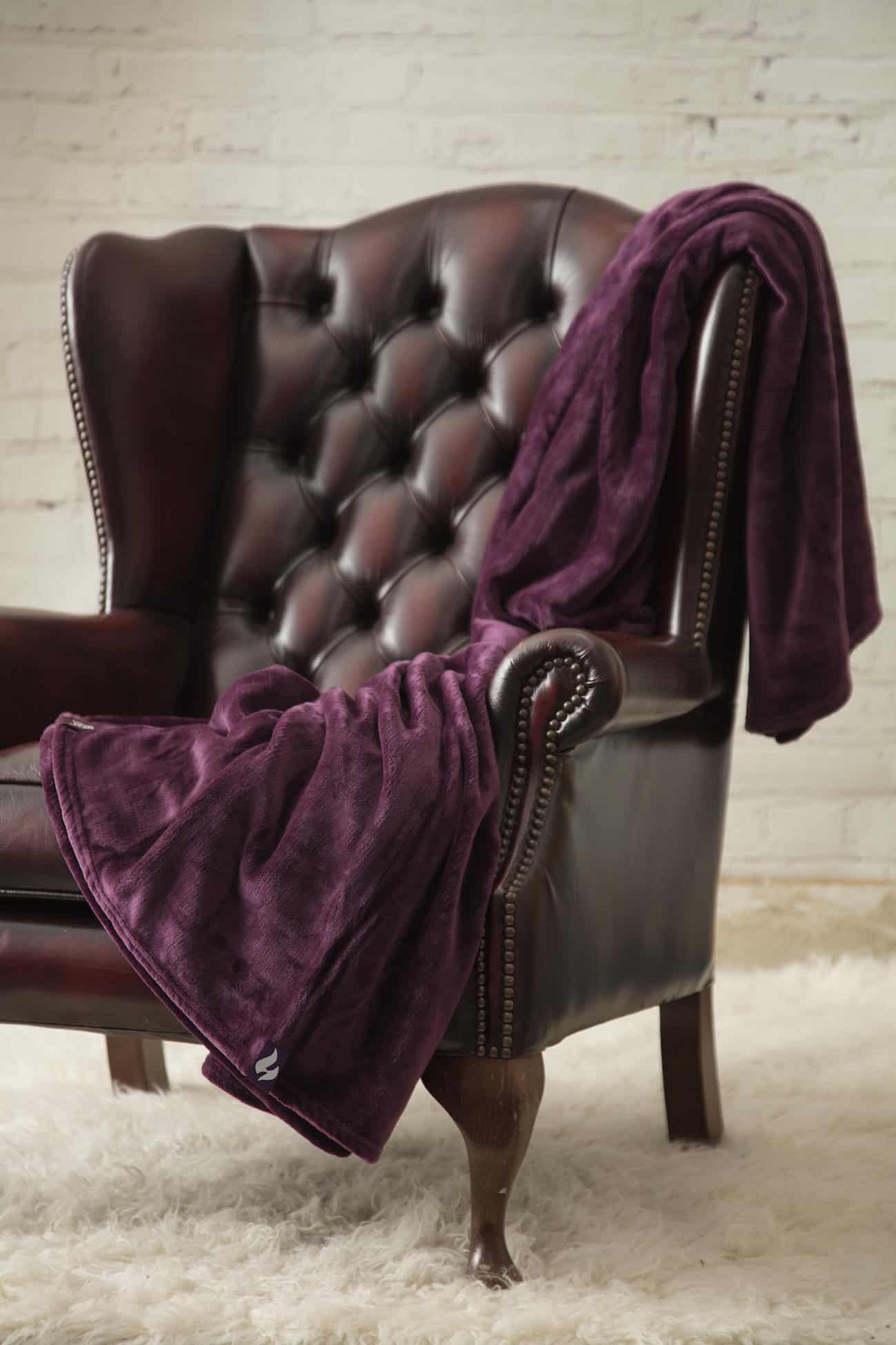 1.7 Tog Rated Heat Holder Fleece Blanket Throw - Image 2