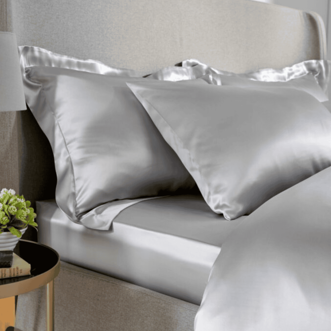 Pure Silk fitted sheets & pillowcases - Image 2